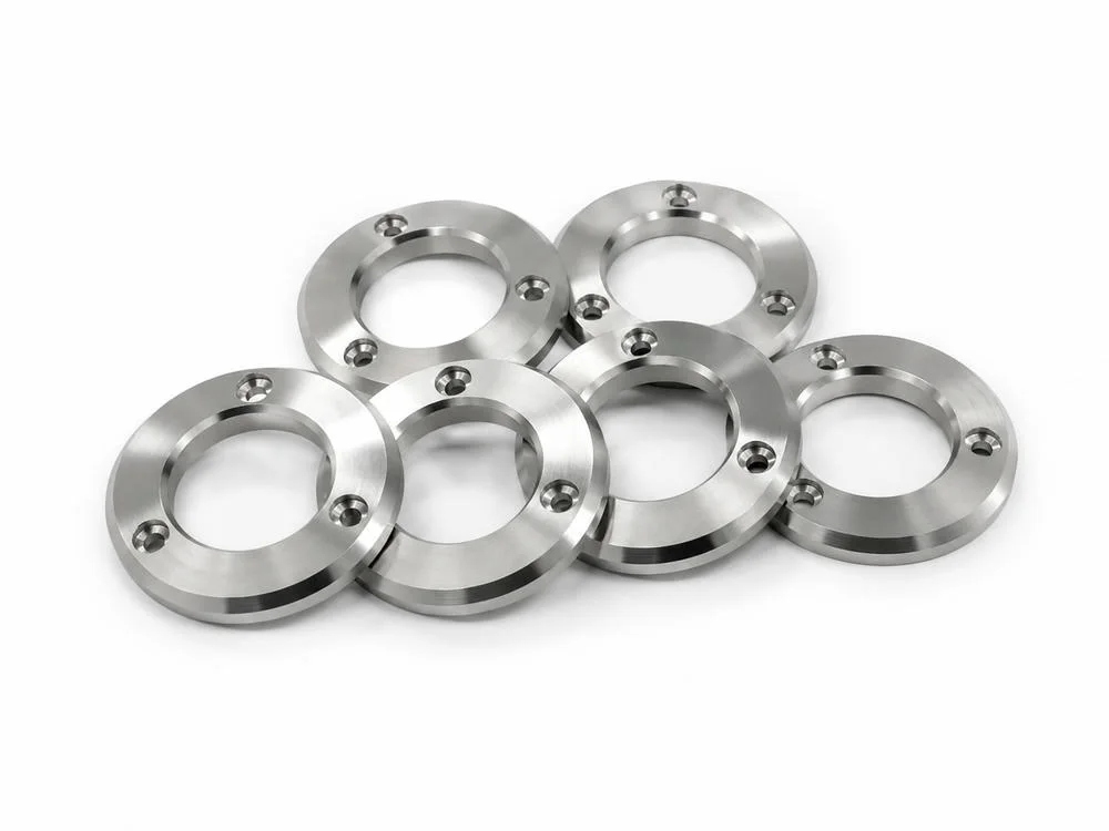 ID METAL CNC 카운터보어 플랜지 링의 홀 위치도와 체결면