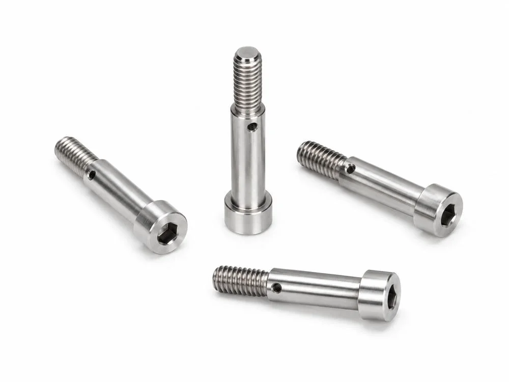 ID METAL CNC 테이퍼 보스 부품의 육각 기준면과 관통 내경