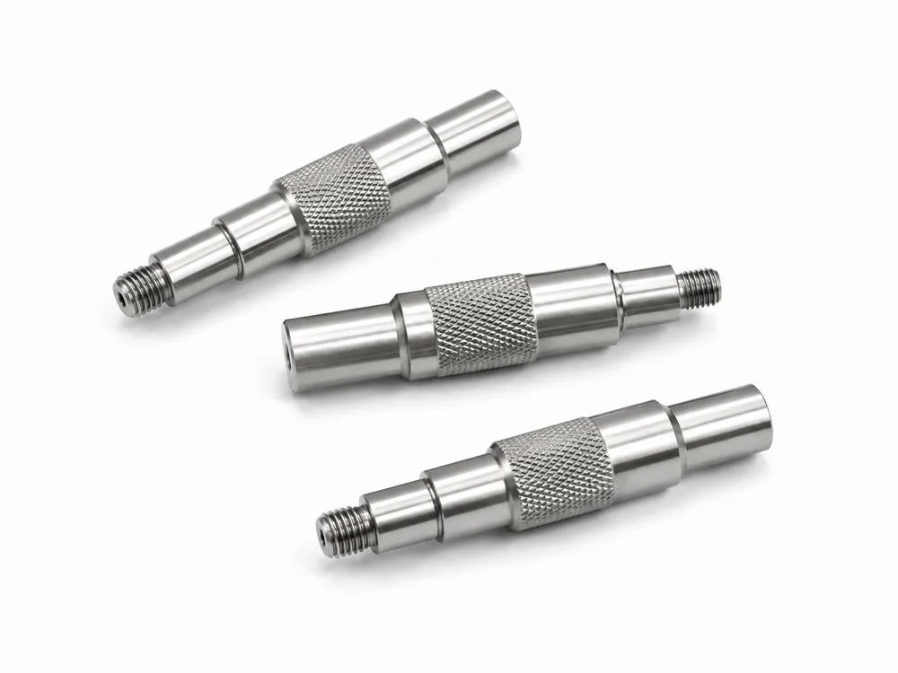 ID METAL CNC 숄더볼트형 정밀 체결 샤프트의 나사산과 렌치홈